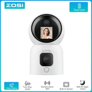 ZOSI 360° Smart Home Security Camera