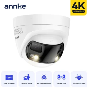 ANNKE 8MP Camera Security Dual Lens